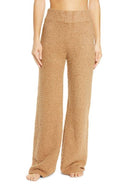Brown Cozy Knit Pant D182713