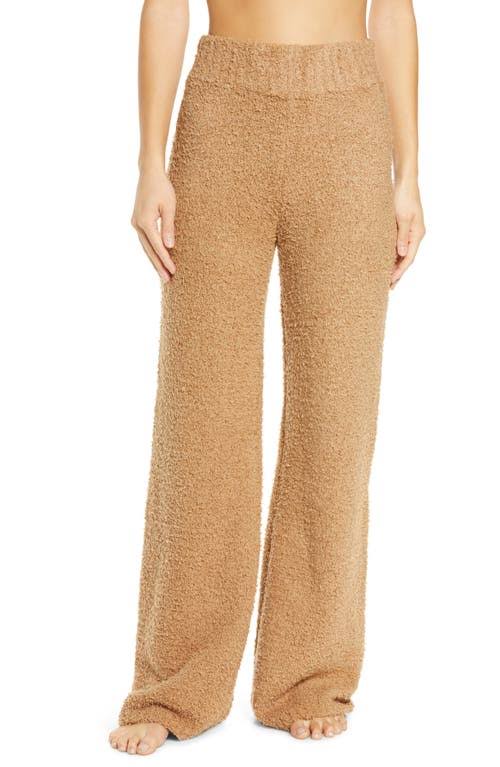 Brown Cozy Knit Pant D182713