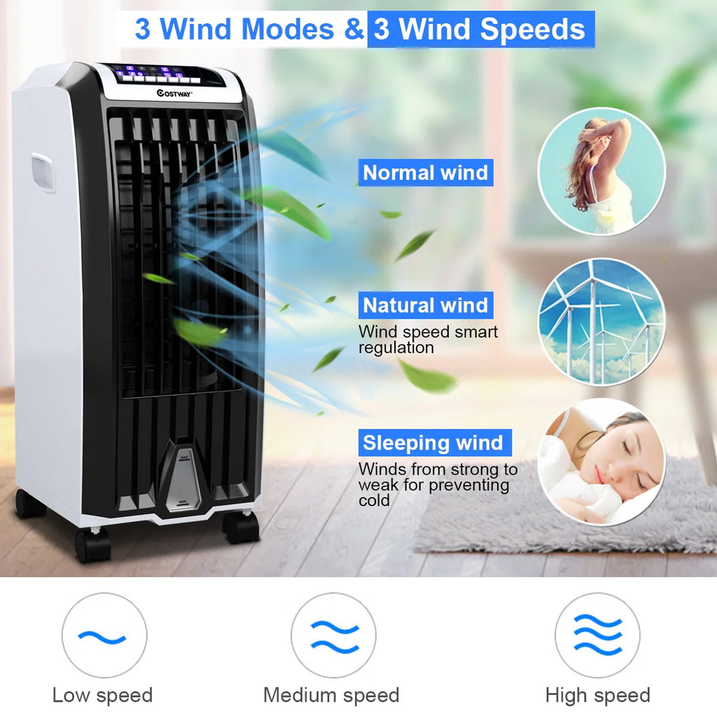 Portable Evaporative Cooler Fan with Remote Control Z36950