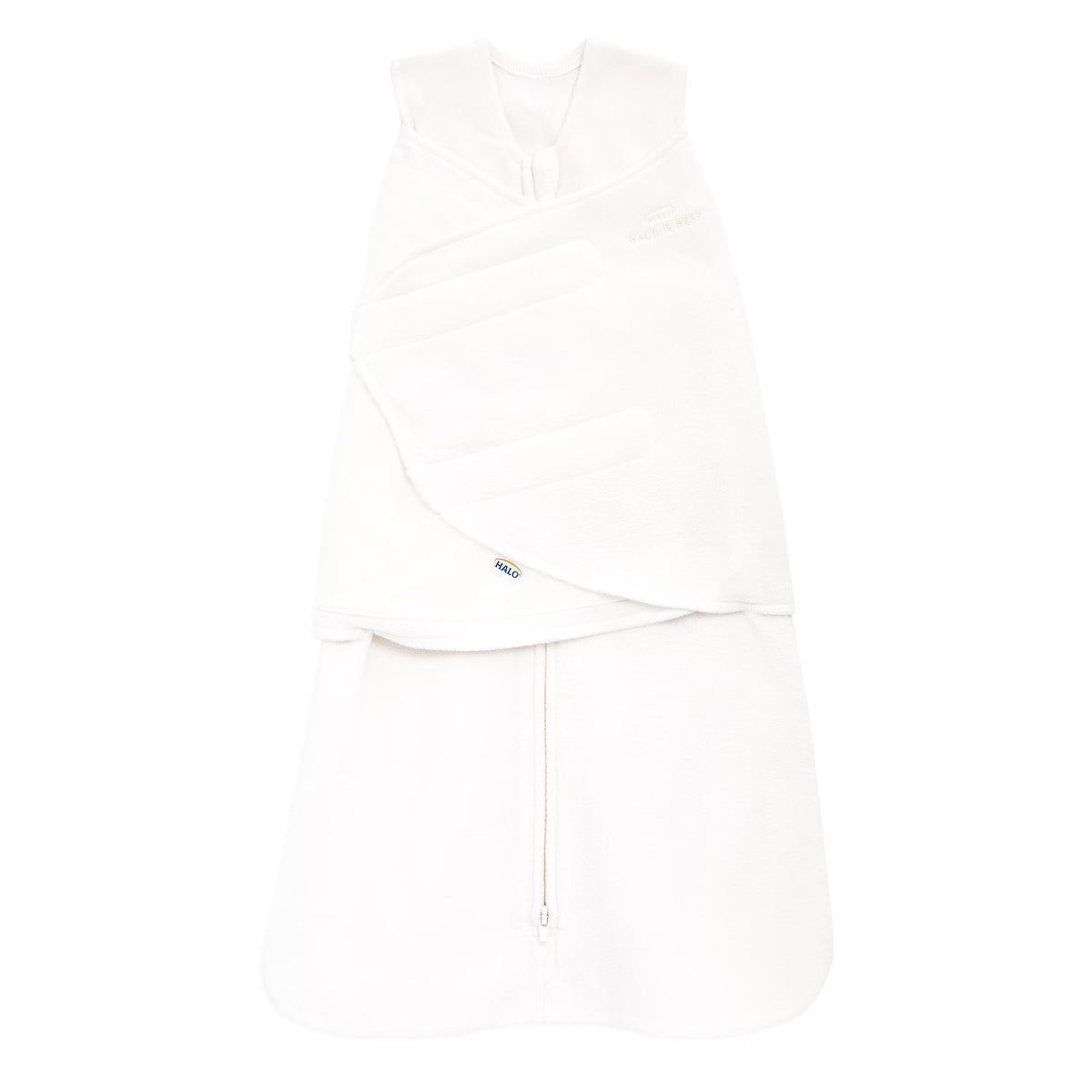 Micro-Fleece Sleepsack Swaddle, Cream, Small Y2794