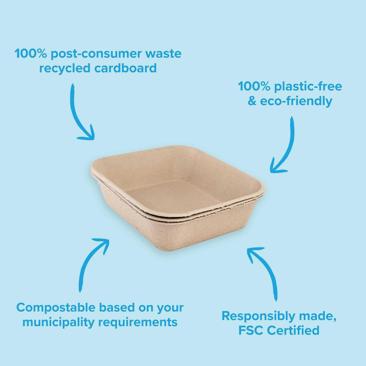 Eco-Friendly Disposable Litter Box F94744
