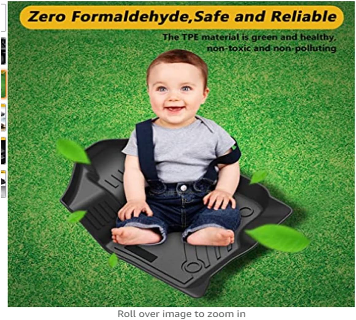 All-Weather Rubber Car Floor Mats S908