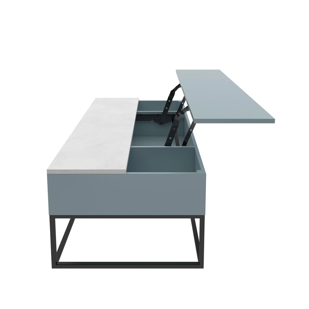 Powder Blue Lift-Top Coffee Table V401