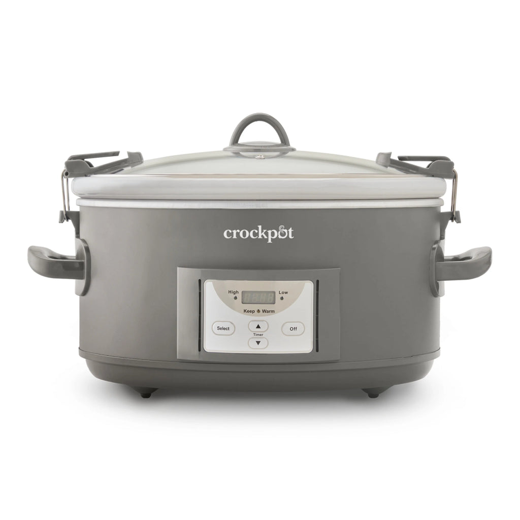7-Quart Programmable Slow Cooker, Grey X29630