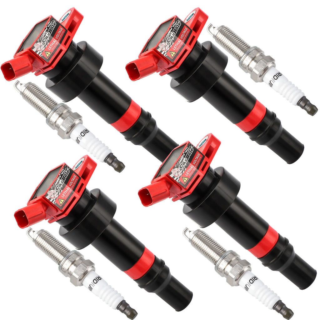 4 x Ignition Coils & Spark Plugs for 1.6L U9512