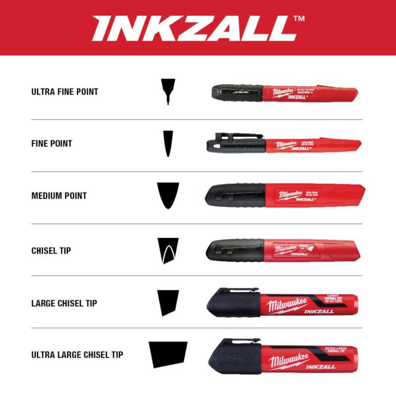 Black Fine Point Permanent Marker 2-Pack Z233