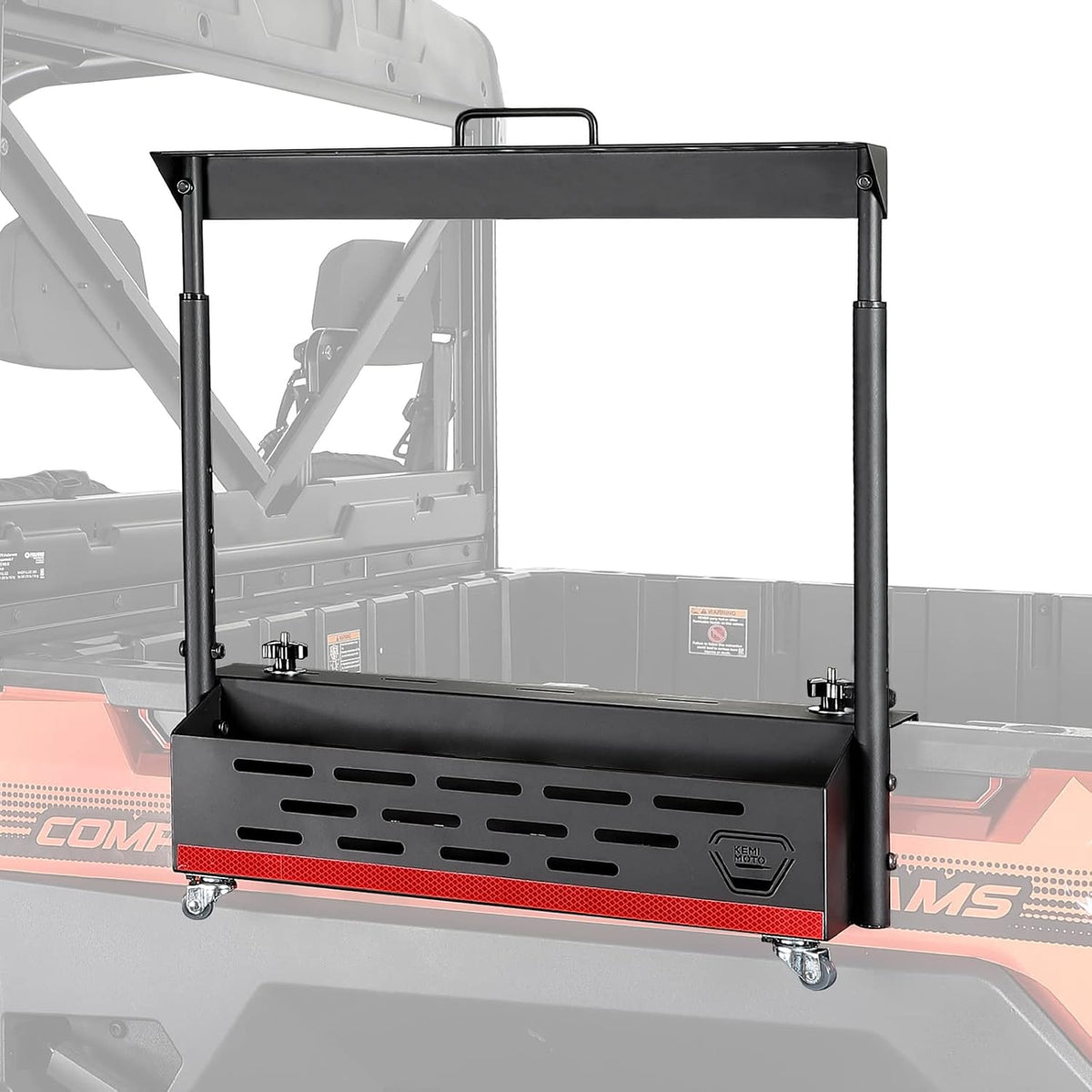 Aluminum Bed Storage Rack with Wheels C815