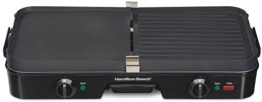 Black 3-in-1 Grill Griddle P33085