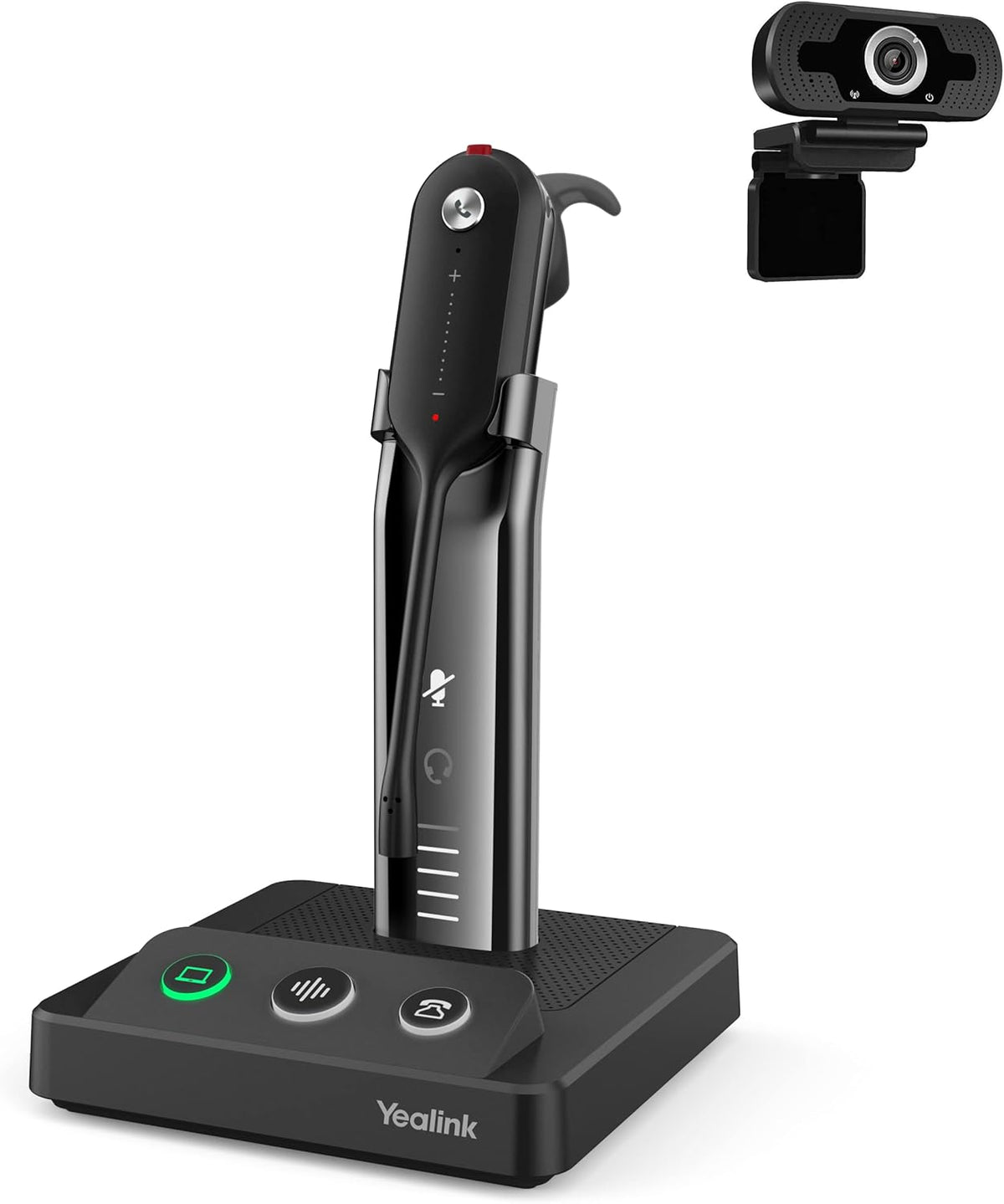 Wireless Noise Canceling Headset and Webcam M779