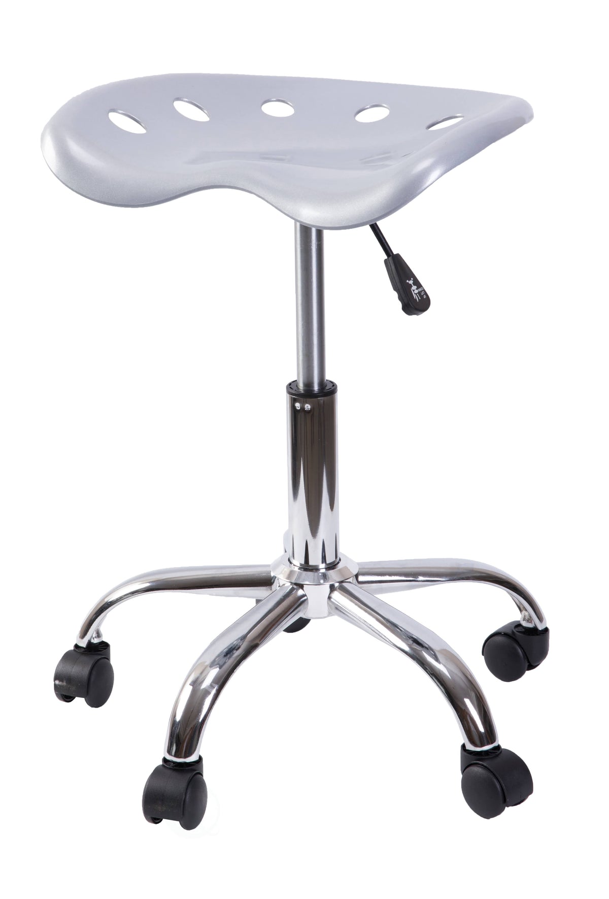 Gray Tractor Seat Swivel Chair with Casters K81303