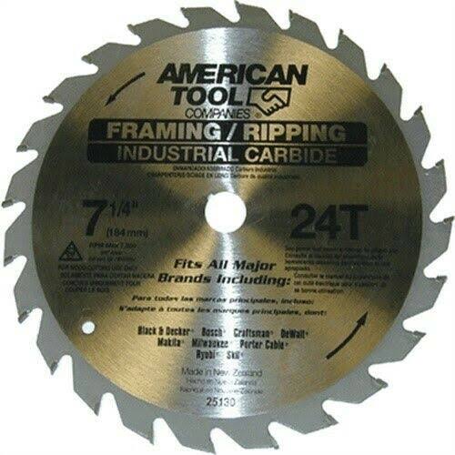 25 Pc Carbide Tipped Circular Saw Blade B85208