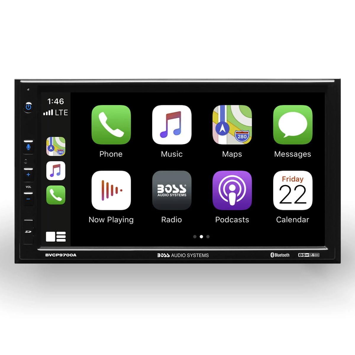 2 Din Apple CarPlay Android Auto Car Stereo System E643452