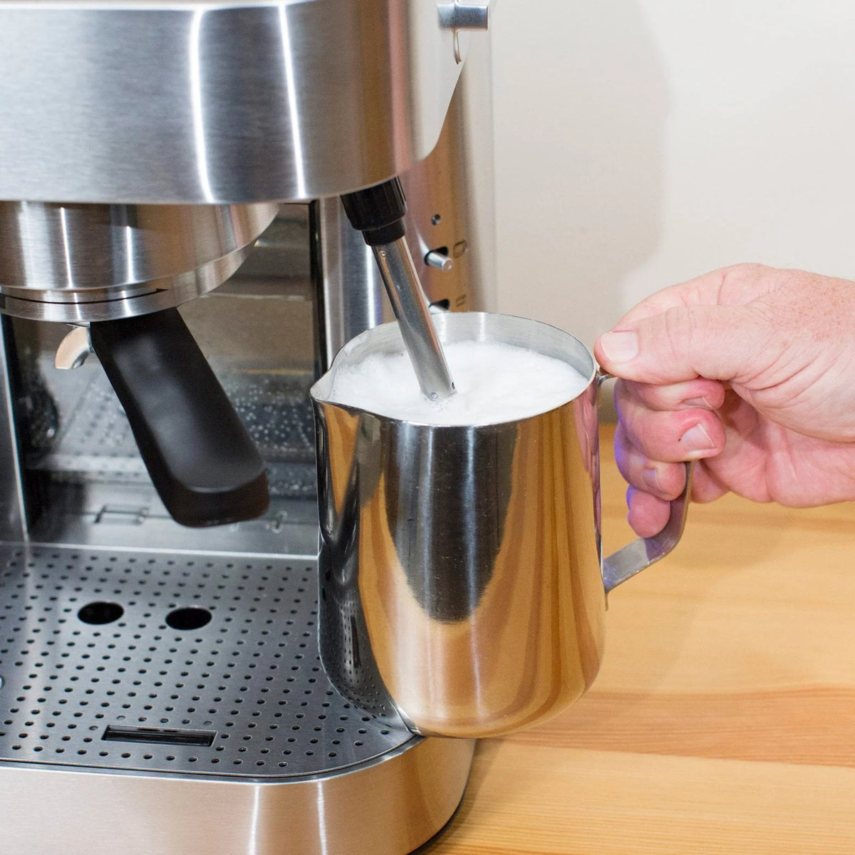 Stainless Steel Espresso Machine & 10 Cup Drip Coffee Maker S405