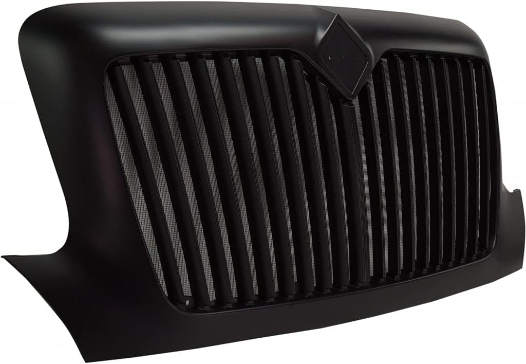 Black Vertical Bar Grille with Bug Screen N58111