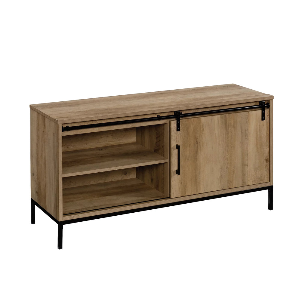 Rustic Weathered Oak Finish TV Stand X59145