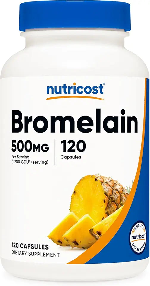 Bromelain 500mg 120 Vegetarian Capsules K129984
