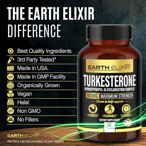 90 Capsules Turkesterone Supplement L299