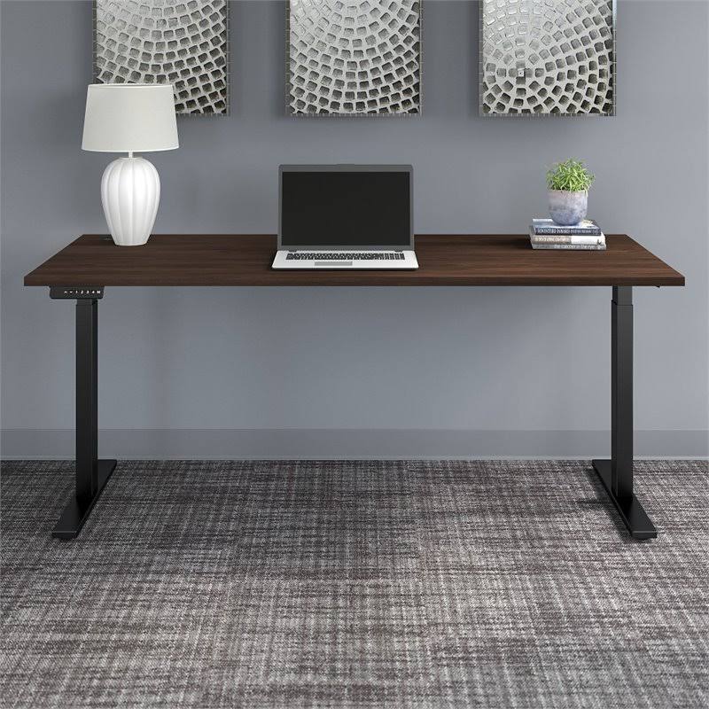 Height Adjustable Desk in Black Walnut N535973