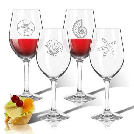 4-Piece 12 oz. Plastic Wine Glass Set P39940