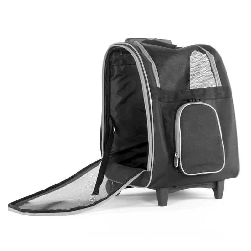 Premium Pet Carrier with Wheels E538