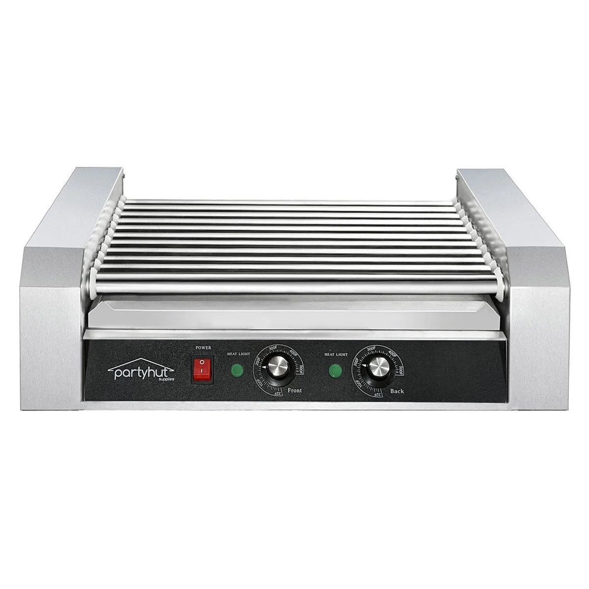 11 Roller Hotdog Roller Machine and 30 Hot Dog Grill Cooker I4270
