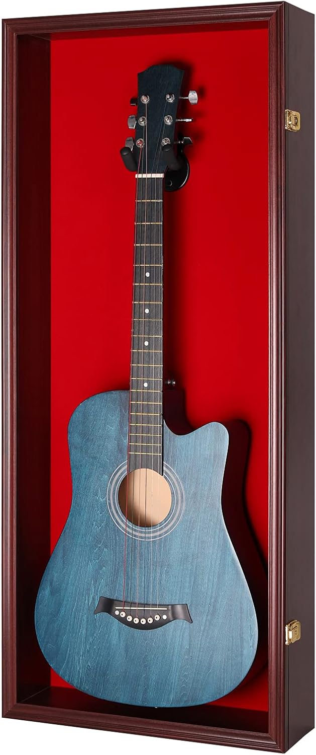 Acoustic Guitar Display Case Wall Mount X209845