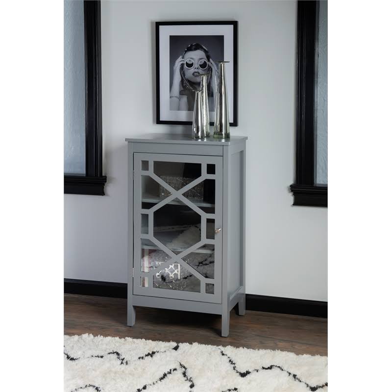 Gray Small Cabinet Z411
