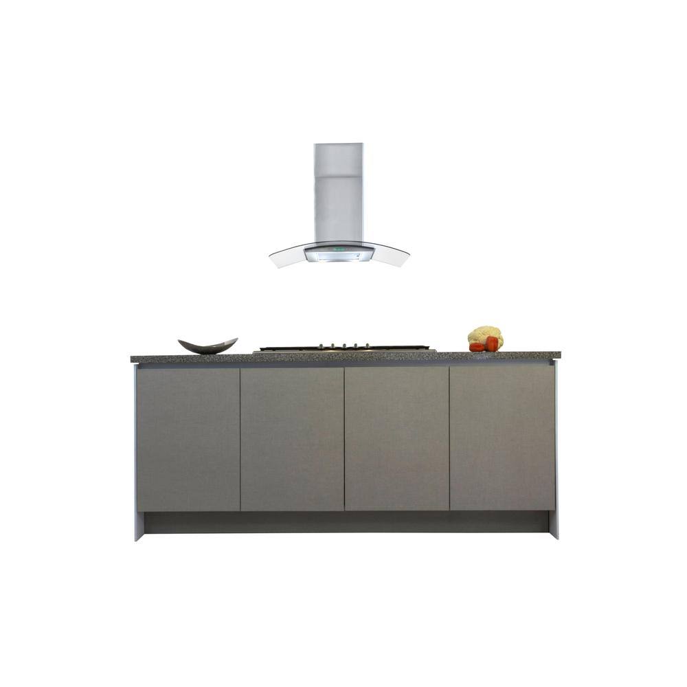 30 in. Wall Mount Decorative Range Hood in Stainless Steel W876