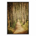 Framed Photographic Print, 43x22 H x 30x22 W x 1.5x22 D, Green S144
