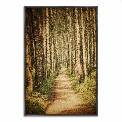 Framed Photographic Print, 43x22 H x 30x22 W x 1.5x22 D, Green S144