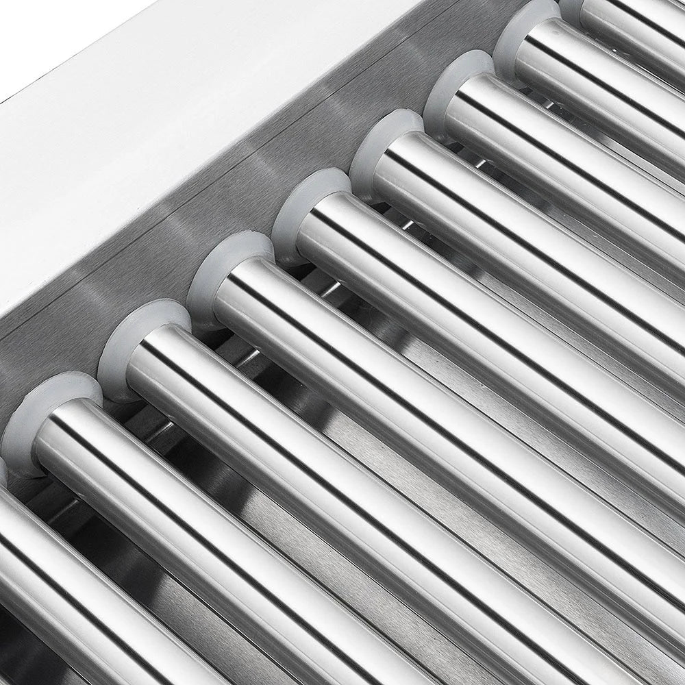 11 Roller Hotdog Roller Machine and 30 Hot Dog Grill Cooker I4270