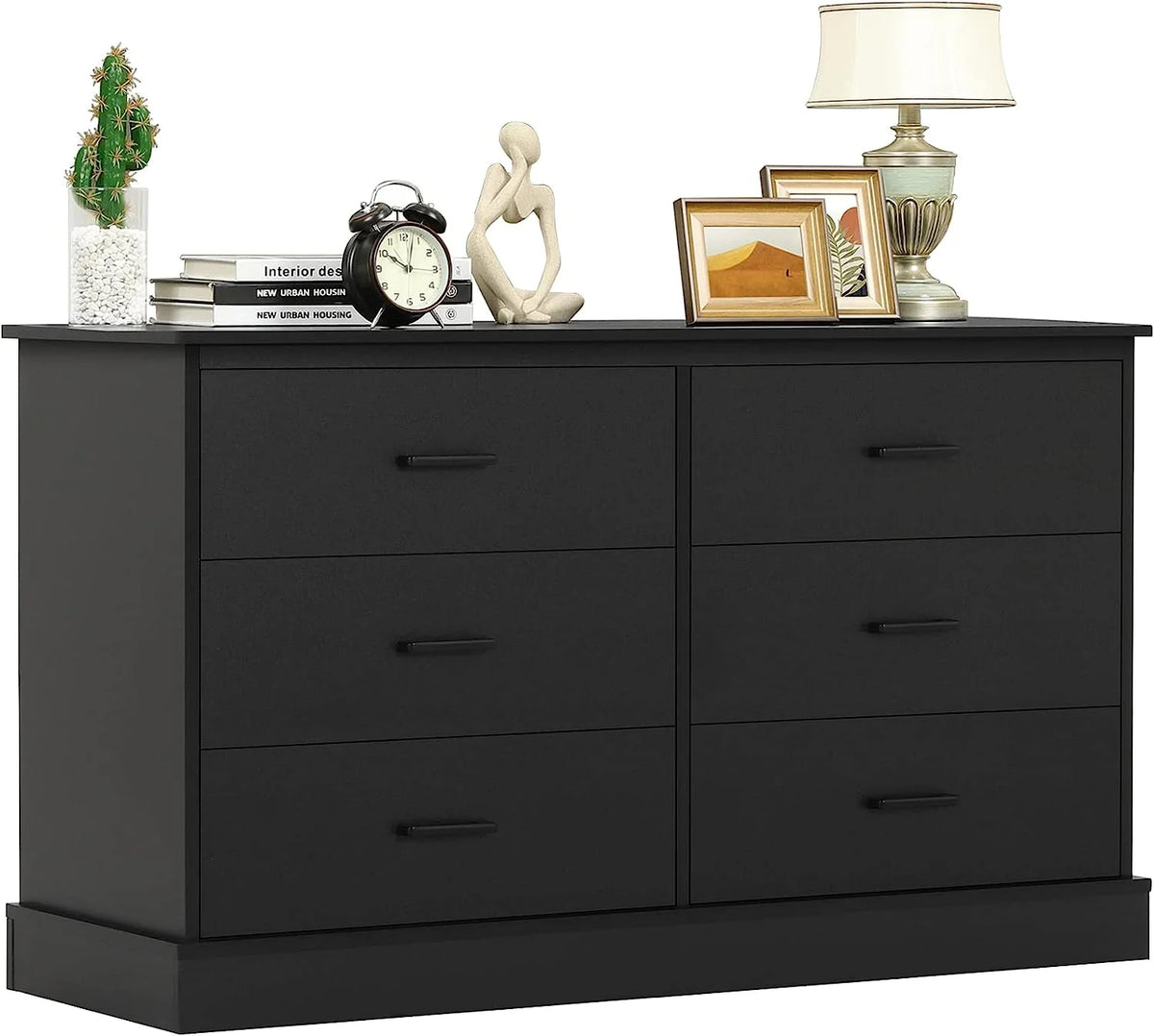 Double Drawer Wood Dresser N78413