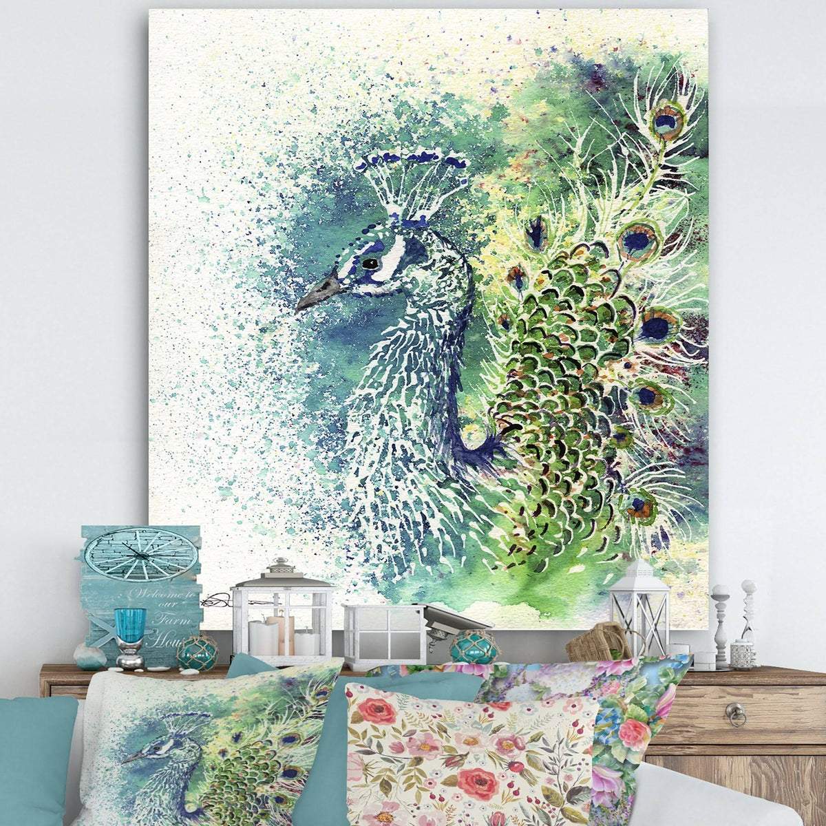 Modern Farmhouse Canvas Art, 30 inch x 40 inch H893789