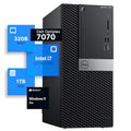 Dell Optiplex 7070 Tower Desktop Computer Intel i7-9700 32GB DDR4 RAM 1TB SSD Windows 11 Pro Internal Wi-Fi 6 PCIe Adapter (Renewed) S27215