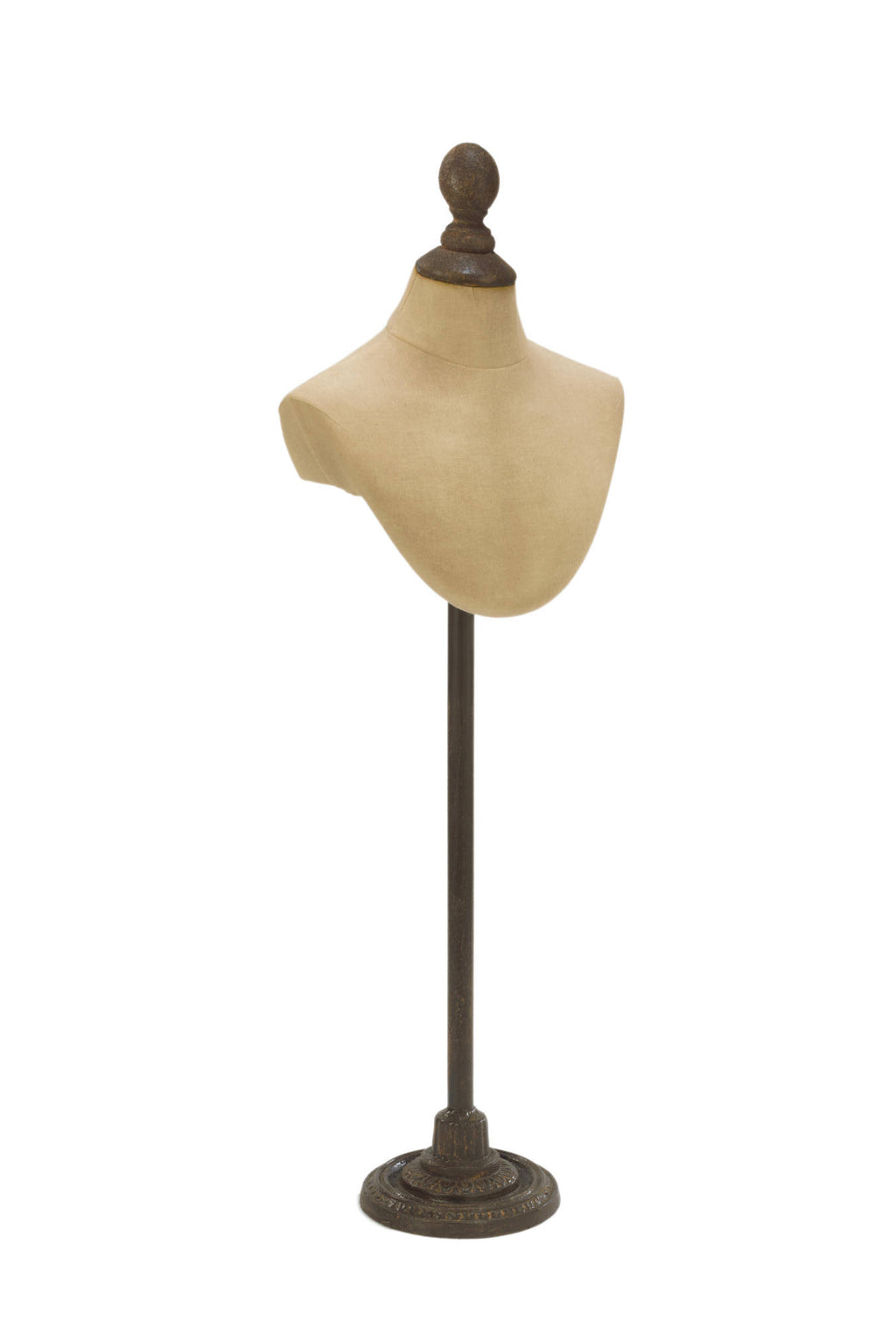 Yellow and Brown Neck Form on Pedestal Base W4314