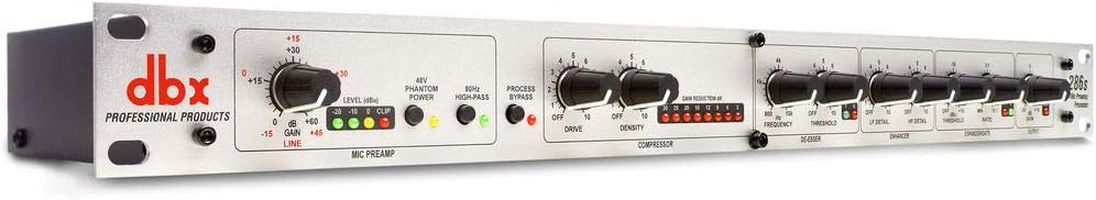 Preamplifier Channel Strip Mic Pre Amp with 2x 25' XLR Cables A30238