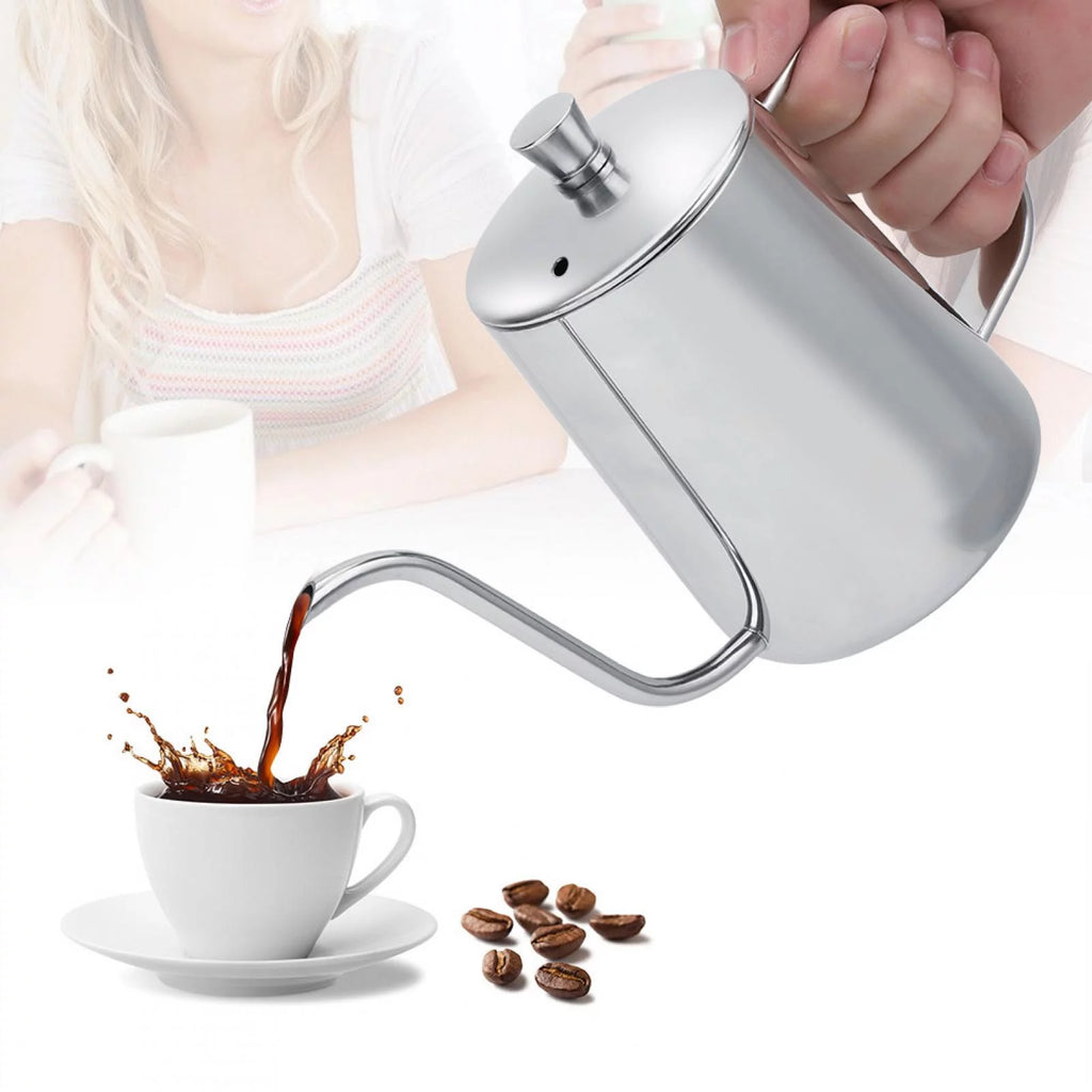 550ml Stainless Steel Gooseneck Coffee Pot S75204