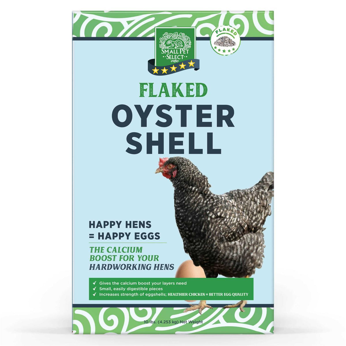 Flaked Oyster and Seashell Pet Supplies T529