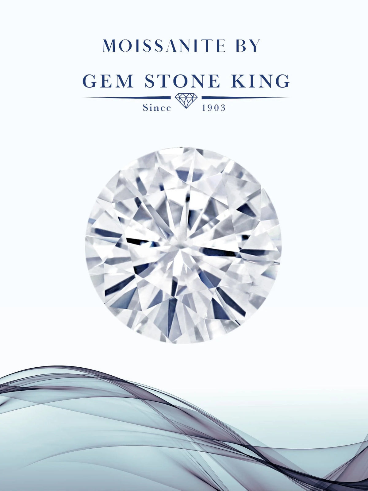 10K Yellow Gold Lab Grown Diamond Ring Set with Oval Moissanite (2.30 Cttw) D45047