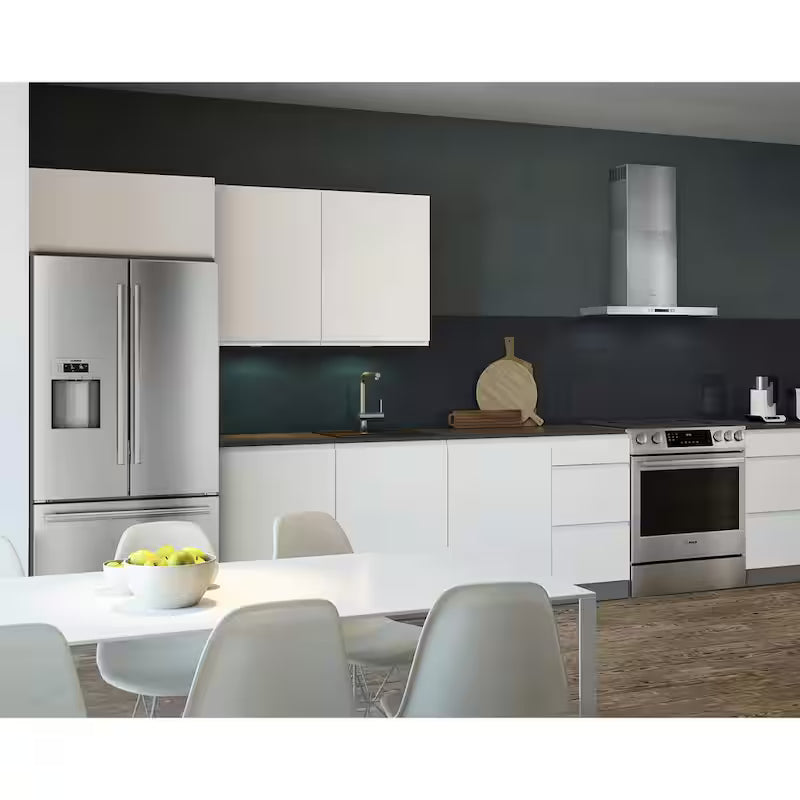 30 in. 600 CFM Convertible Wall Mount Range Hood in Stainless Steel A635