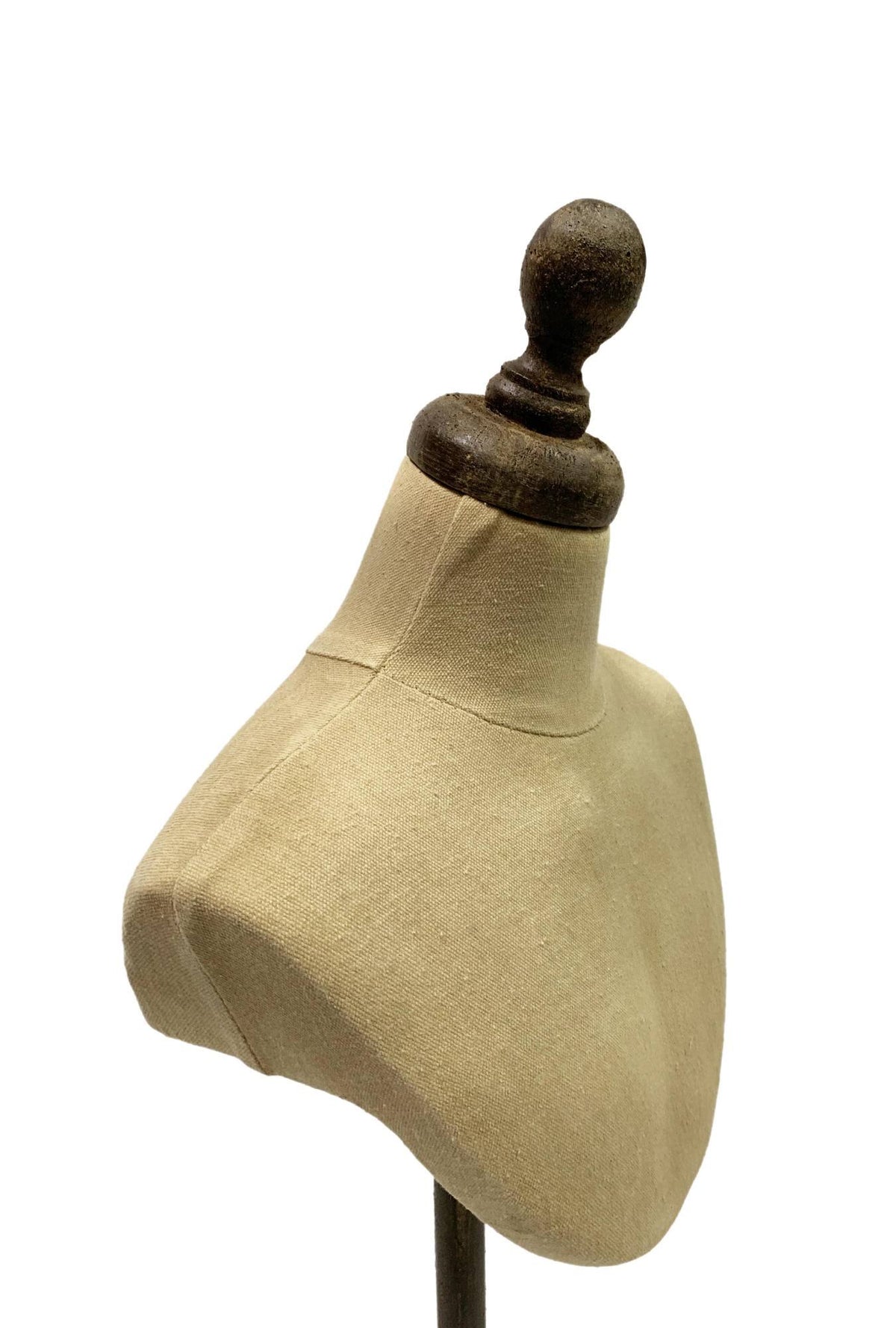 Yellow and Brown Neck Form on Pedestal Base W4314