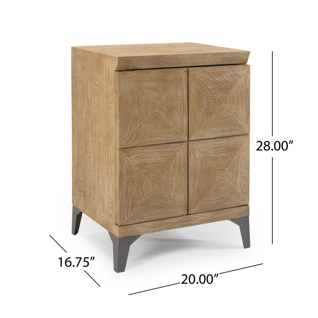 Handcrafted Mango Wood Cabinet D212541