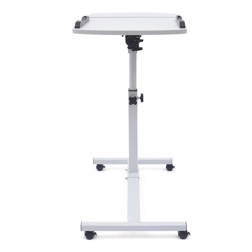 Adjustable Rolling Laptop Desk Sofa Overbed Table N73858