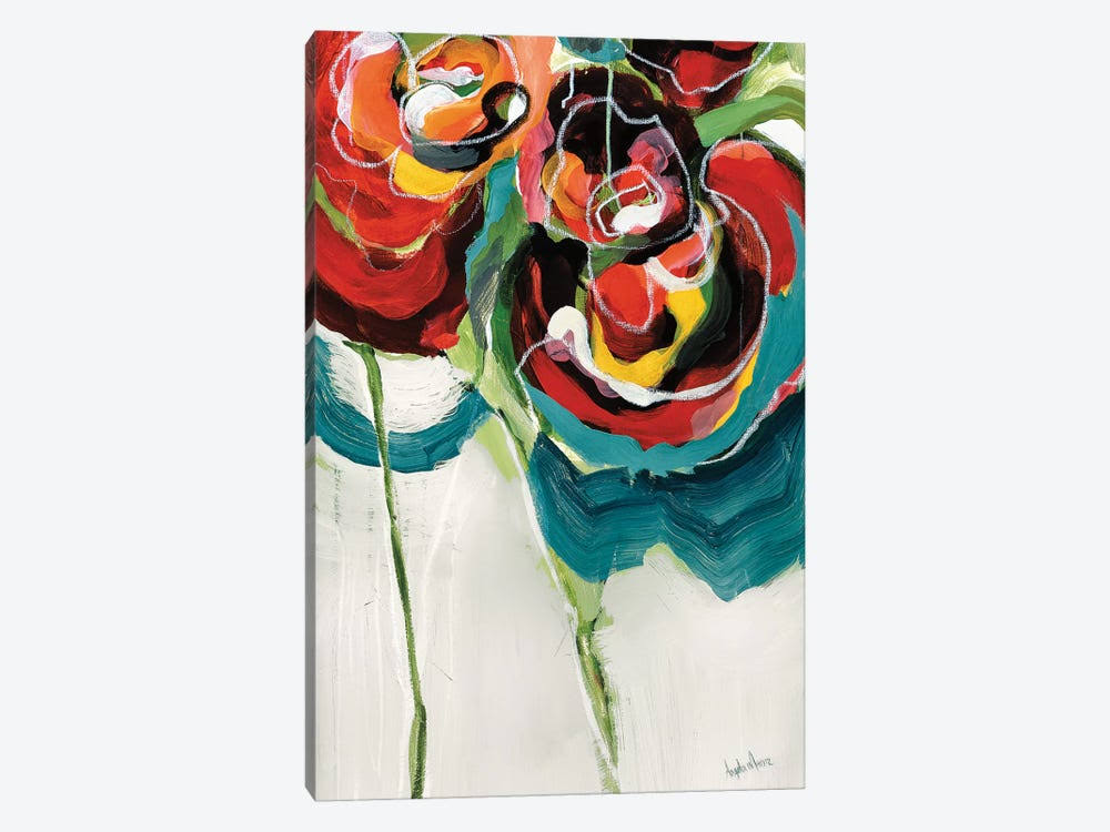 Canvas Art Prints Floral Botanical Roses A2936