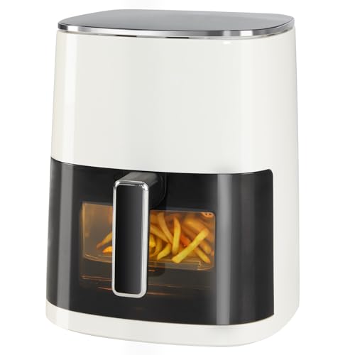 6 Quart Square Air Fryer with Window H52090