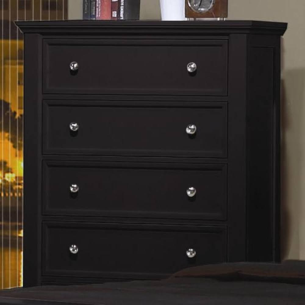 Black 5 Drawer Chest D962290