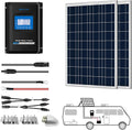 200W 12/24V Polycrystalline Off-Grid Solar Panel Kit with 30A MPPT Controller V58685