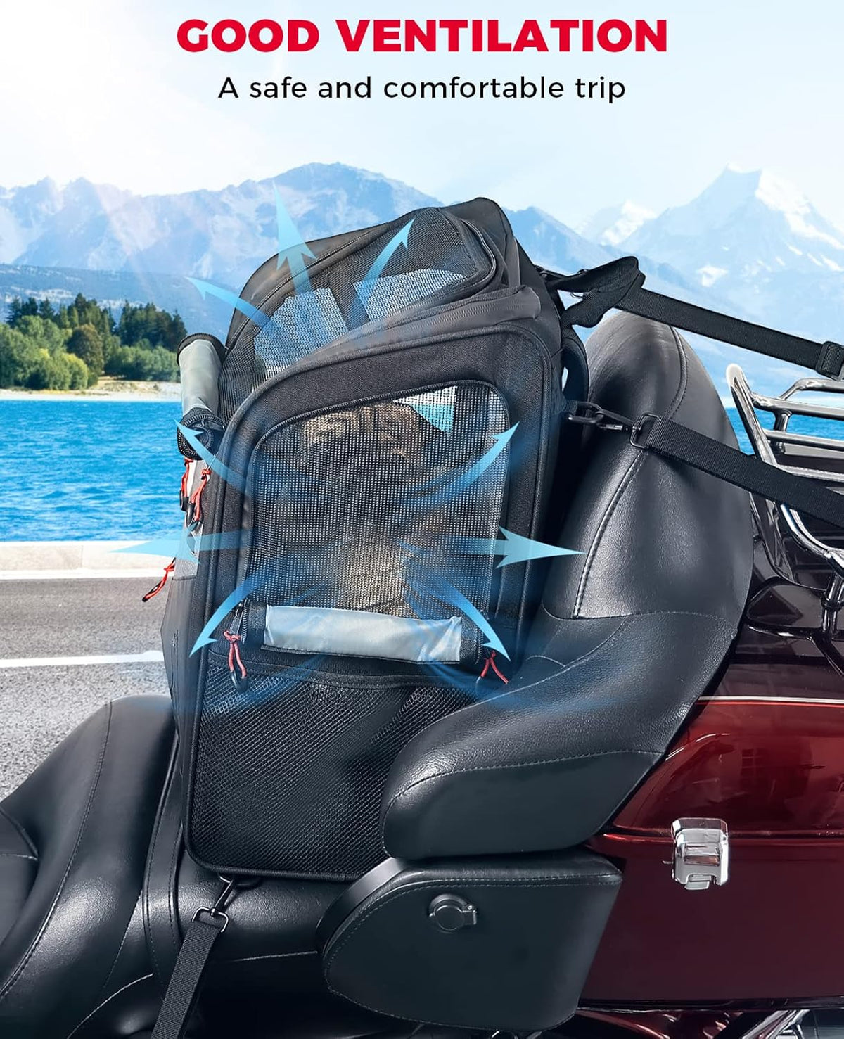 Motorcycle Pet Carrier Bag U63747