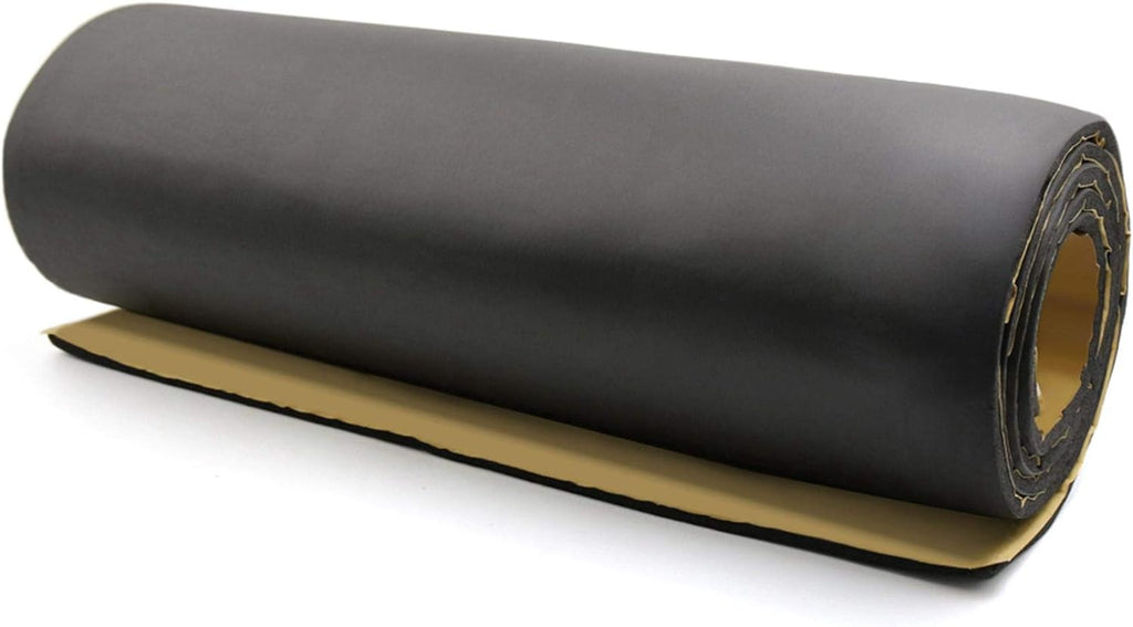 315mil Acoustic Absorption Heatproof Wave Foam Mat 21.5sqft Pack of 2 W89426