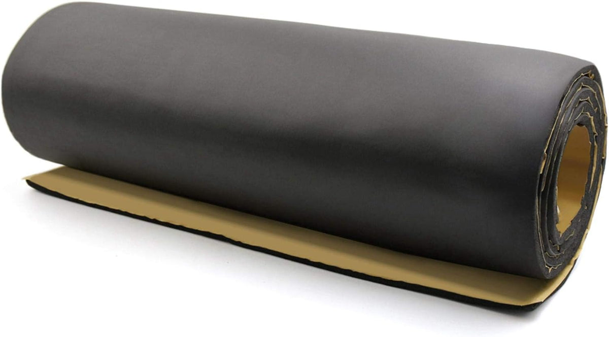 315mil Acoustic Absorption Heatproof Wave Foam Mat 21.5sqft Pack of 2 W89426